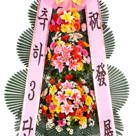 축하화환 3단 기본